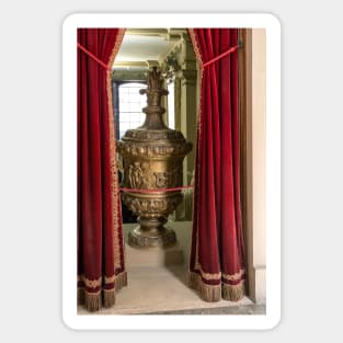 Chatsworth house-urn Sticker